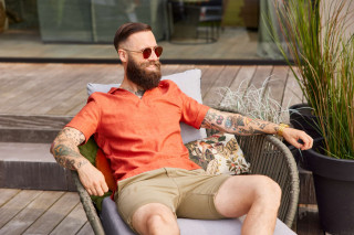 arezzo loungeset natuurlijke tuin