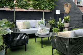 groene loungeset arrezzo