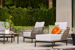 ligbed groen loungeset hartman