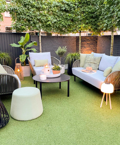 loungeset groen hartman 2