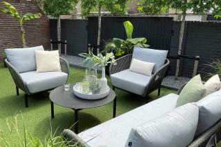 loungeset groen van hartman