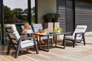 loungeset met loungebed hartman