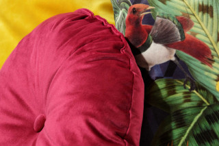 ronde tuinkussens thema hartman