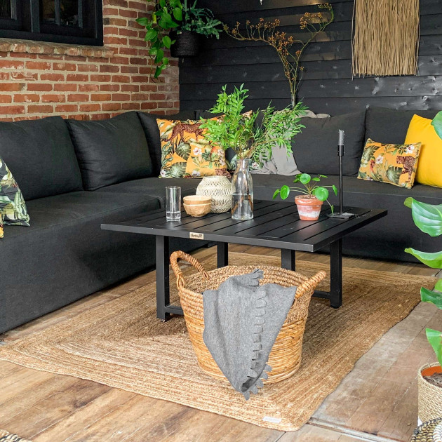 veranda zwart overkapping